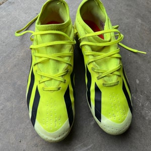 Yellow Men's Size M 8.5 (W 9.5) Adidas X crazyfast.1 Turf Cleats Cleats (Used)
