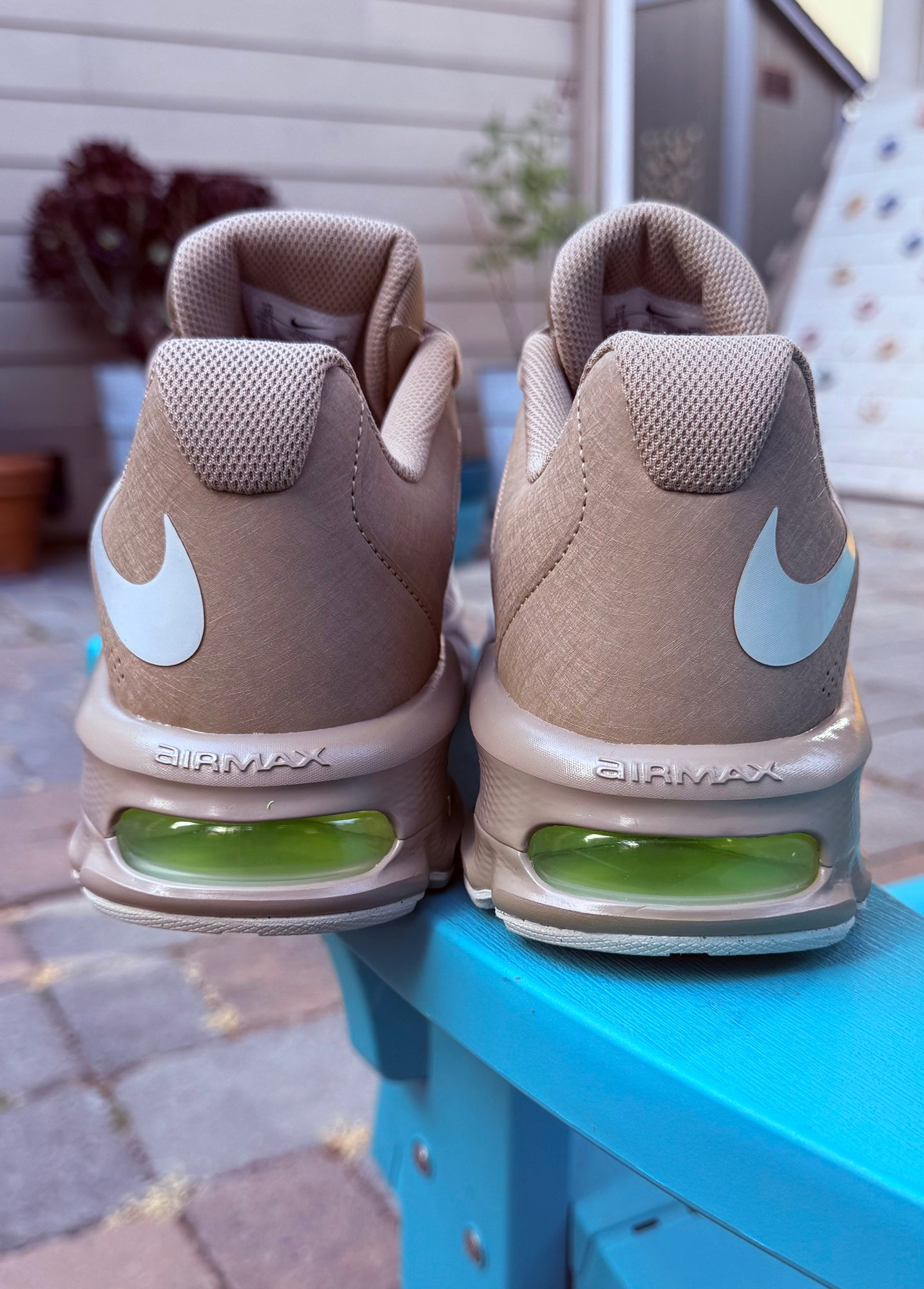 Men's Nike Air Max Fire 'Light Bone Khaki Volt' Athletic