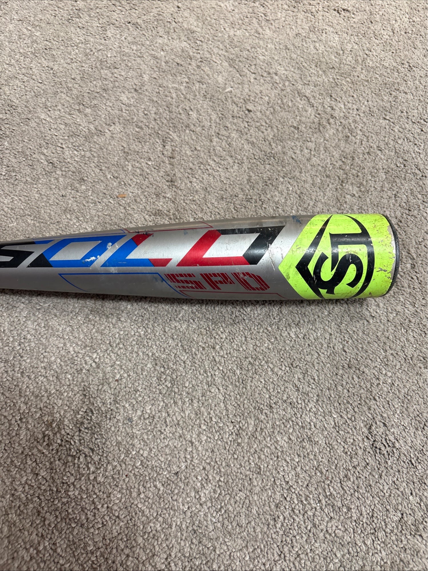 Batte Baseball Louisville Slugger Solo Speed 619 - 28 Pouces, 15 Oz, Diamètre 2 1/2, Jeune