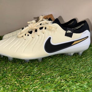 Nike Tiempo Legend 10 Elite FG Soccer Cleats Lemonade Mens 7 Wmn 8.5 DV4328-700