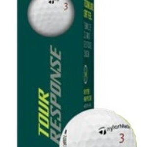 Taylor Made Tour Response Golf Balls (White, 3pk) 1 Sleeve 2025 NEW