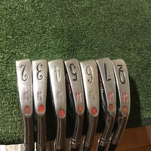 Wilson Staff Dynapower Irons Set (2-9, No 8i)Steel Shafts Read Description -1/2
