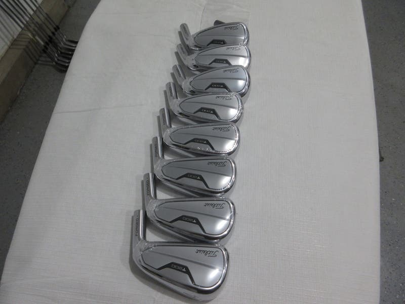 Fers Titleist T200 2021 – 4-PW + GW – Têtes Seulement – Droitier – Bon état
