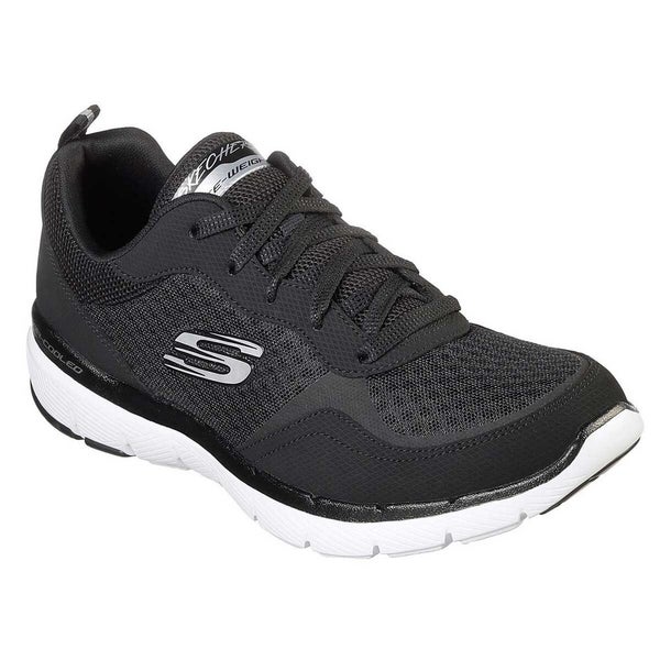 Skechers Flex Appeal 3.0 Go Forward 13069/BKW Women's Black Sneakers Shoes RTN28