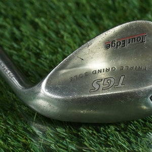 TOUR EDGE TGS 304 STAINLESS LOB WEDGE PURE FEEL STEEL WEDGE FLEX RH 60 ~ L@@K!!
