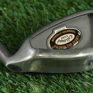 CALLAWAY GREAT BIG BERTHA TUNGSTEN 7 IRON RCH 96 SERIES GRAPHITE REGULAR FLEX RH