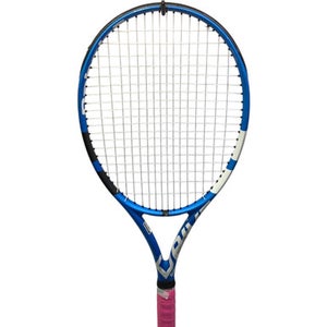 Used Babolat PURE DRIVE TEAM Adult Tennis Racquet Royal Blue 4 1/4" 11347-S000248617