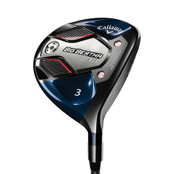 LEFT HANDED CALLAWAY BB B21 FAIRWAY 3 WOOD GRAPHITE STIFF STANDARD CALLAWAY RCH 65 GRAPHITE