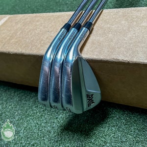 Right Handed PXG 0211 ST Irons 7-9 Project X 6.0 Stiff Flex Steel Golf Set