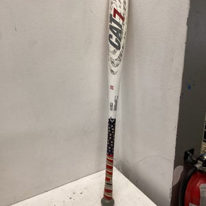 Used Marucci CAT 7 BB/SB High School -3 Bat White 30" 11443-S000194849