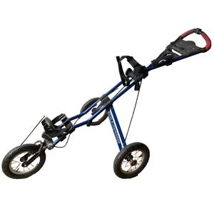 Sun Mountain Speed Cart 3-Wheel Push-Pull Golf Bag Folding Collapsible w/Brake