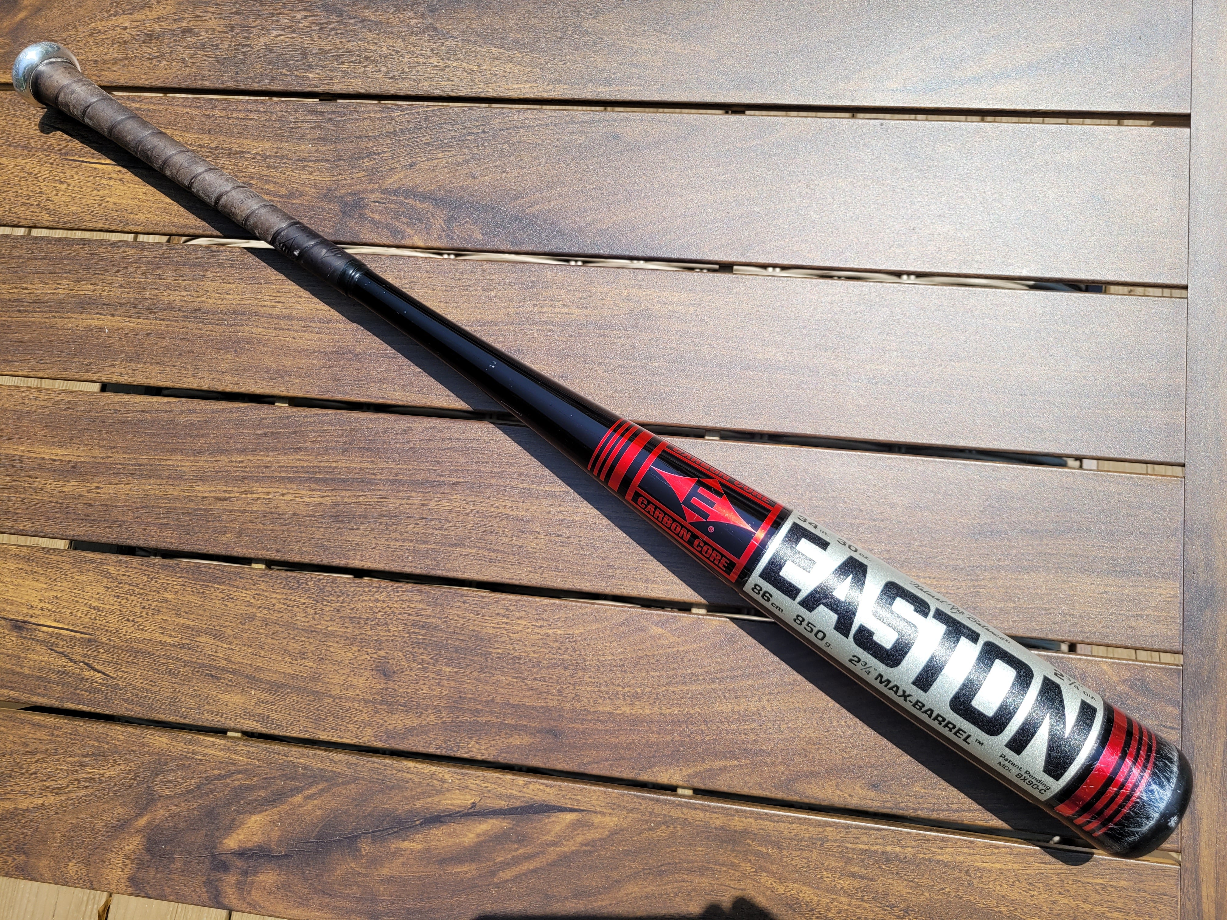 Batte Easton C • CORE BX80-C 33/30 Carbon Core Vintage 90s
