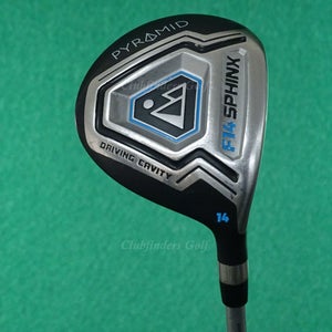 Pyramid F14 Sphynx Fairway Driver 14 Strong 3 Wood Factory 50G Graphite Seniors