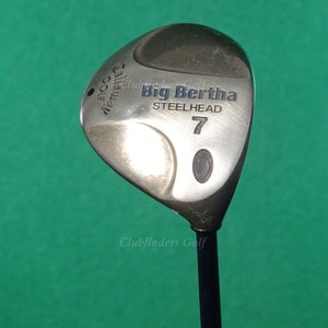 Callaway Big Bertha Steelhead Fairway 7 Wood Factory Gems 99 Graphite Ladies