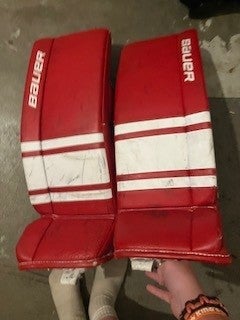 Small Bauer Goalie Leg Pads (Used)