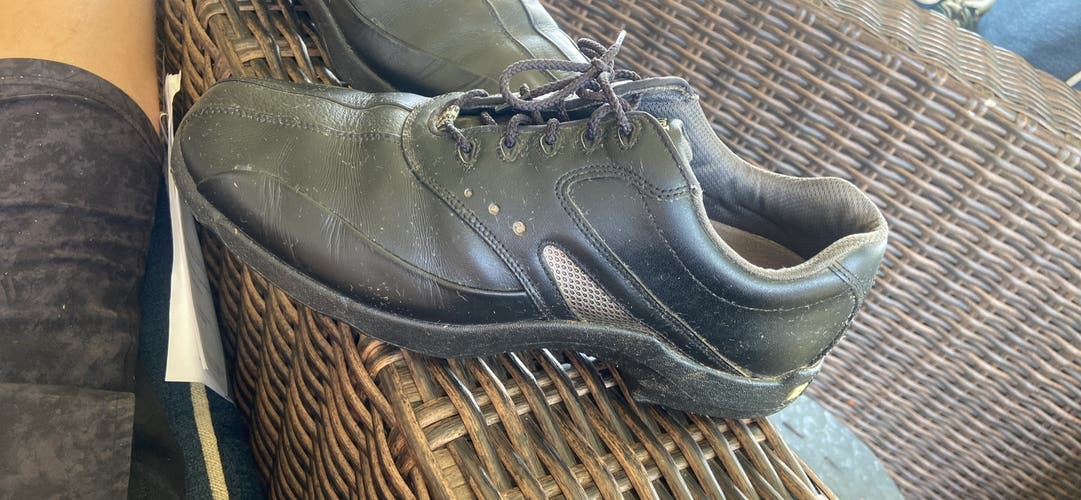 Black Men's Adult Size 13.0 (W 14.0) Footjoy Golf Shoes (Used)