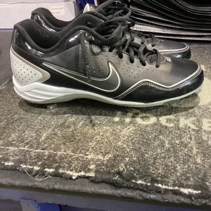 Black men's Size M 4.5 (W 5.5) Adult Nike Metal (New)