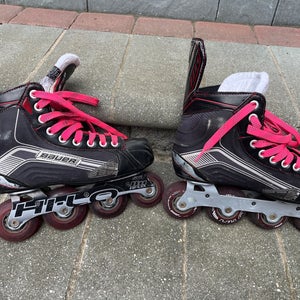 Bauer Vapor X500R Inline Skates Regular Width Size 5.5 (Used)