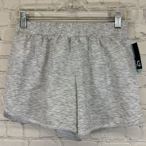 Girl's DAG12116PRT STRIDE Mid-Rise Running Shorts Pure White Heather L Large