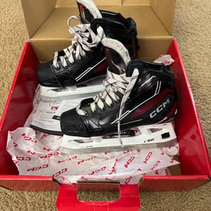 2024 CCM EFLEX 6.9 Hockey Goalie Skates Regular Width Size 5 (Used) Free Shipping