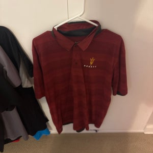Arizona State Hockey Large Men's Nike Dri-Fit Shirt (Used)