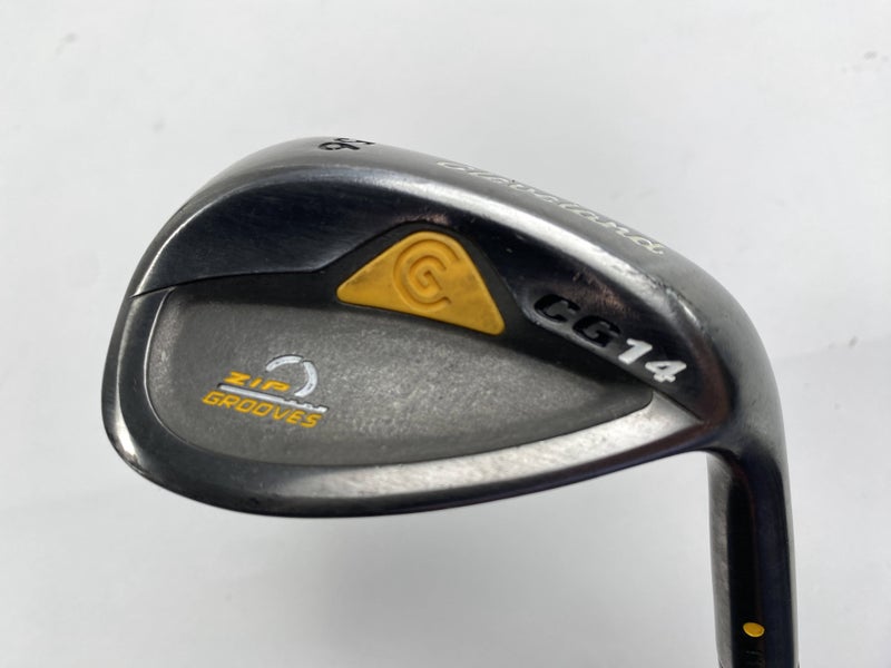 Cleveland CG14 Gunmetal Wedge 56* 11 Bounce Traction Wedge Steel Mens RH