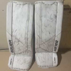 34"  Bauer Supreme M5 Pro Goalie Leg Pads (Used)