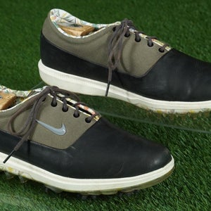 NIKE AIR ZOOM VICTORY TOUR NRG MEN'S 10 GOLF SHOES, BLACK CARGO KHAKI BQ4802-008