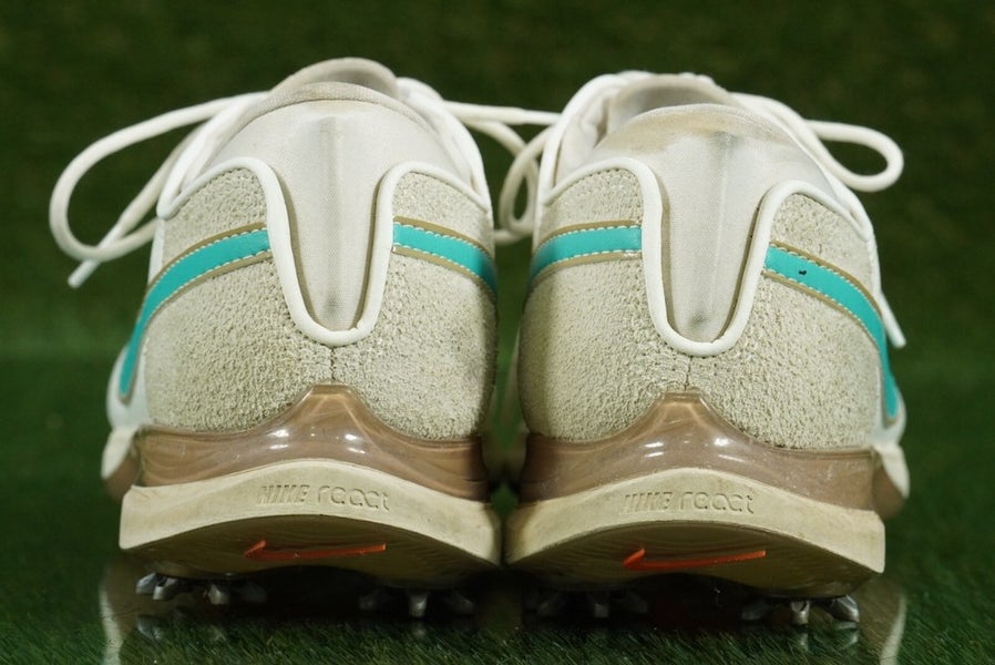 NIKE AIR ZOOM VICTORY TOUR 2 MEN'S 10 GOLF SHOES, SAIL WASHED TEAL ~ DM9930-141