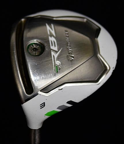 TAYLOR MADE RBZ 3 WOOD, REGULAR FLEX, SHAFT 43", LEFT HANDED