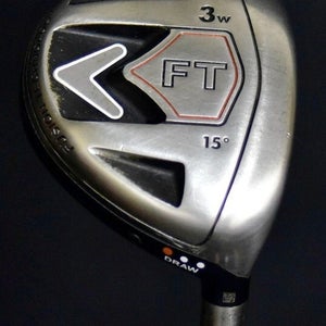 CALLAWAY FT 3 WOOD STIFF FLEX, SHAFT 43", RIGHT HANDED