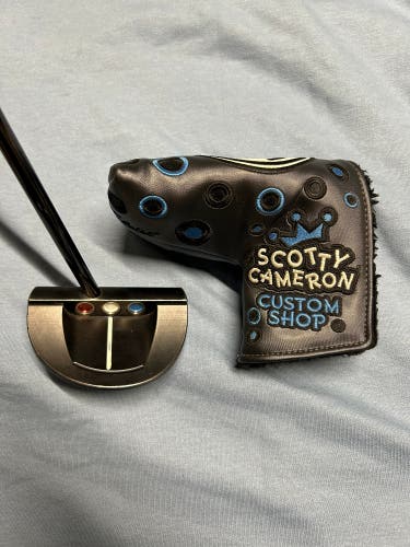 Pre-owned Scotty Cameron custom shop GoLo mid-S 35” RH putter