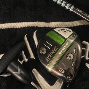 Callaway Mint Tour Issue Epic Speed Triple Diamond 3 Wood/Tour ad