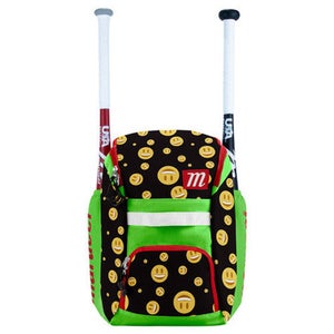 New FOXTROT TBALL BP BK/RD 11479-MRCMBFXTRBP-BKR