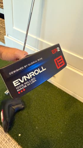 Evnroll ER2 All Black Putter 33" In Excellent Condition
