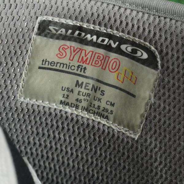 Salomon Symbio Snowboard Boots Mens 12 Grey Black Red Thermic Fit NWT SALOMON SYMBIO Snowboard Boots Mens Size 12 - Very Light  main image 2