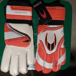 HO Soccer One Protek Flat Palm Goalie Gloves- Size 10 (New)