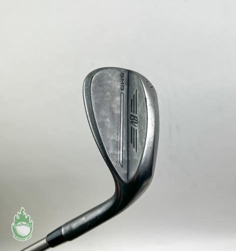 Used RH Titleist Vokey SM9 D Grind Jet Black Wedge 60*-12 Regular Flex Graphite