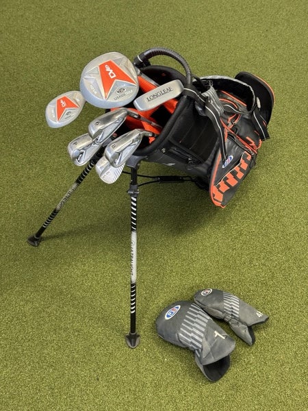 US Kids Golf  UL51-s RH Junior Club Set DV3 Bag WT-20s Nice! Fits 51-54 Golfer