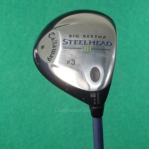 Lady Callaway Big Bertha Steelhead III Fairway 3 Wood System III Graphite Ladies