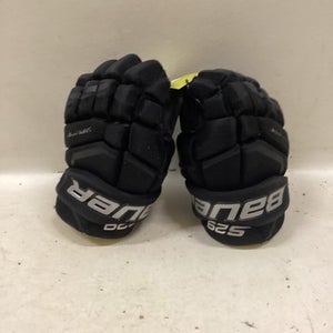 Used Bauer SUPREME S29 Junior Gloves Black And Yellow 10" 11725-S000483943