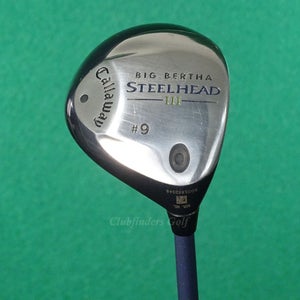 Lady Callaway Big Bertha Steelhead III Fairway 9 Wood System III Graphite Ladies