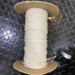 Jimalax White Cross Lace 500 Yard Spool (Half Used)