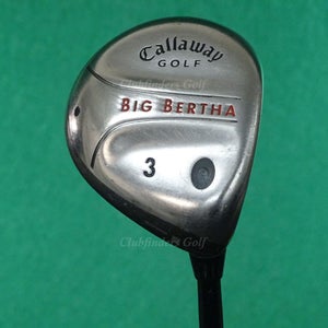 Callaway Big Bertha 2004 Fairway 3 Wood Factory RCH 75w Graphite Firm