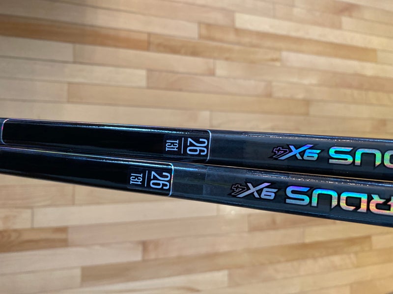 2 Pack New True Hzrdus 9x4 Goalie Stick T31 26”