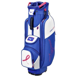 Mizuno Project Zero LW-C Cart Bag (10.5", 7-way top, Blue/Pink) NSW