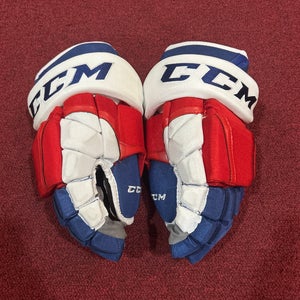 Hartford Wolfpack CCM HG12 14" Pro Stock (Used) Gloves Item#HFWPG