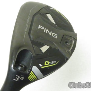 PING G430 Hybrid 19°  3H Mitsubishi Kai'Li White 80 Stiff NO Cover .. LEFT LH