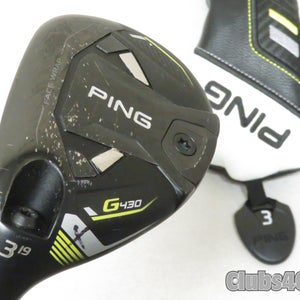 PING G430 Hybrid 19°  Alta CB 70 Black Stiff Flex +Cover  LEFT LH