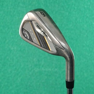 Callaway Mavrik Single 6 Iron True Temper XP 95 S300 Steel Stiff